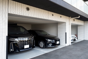 駐車場付き賃貸物件の写真